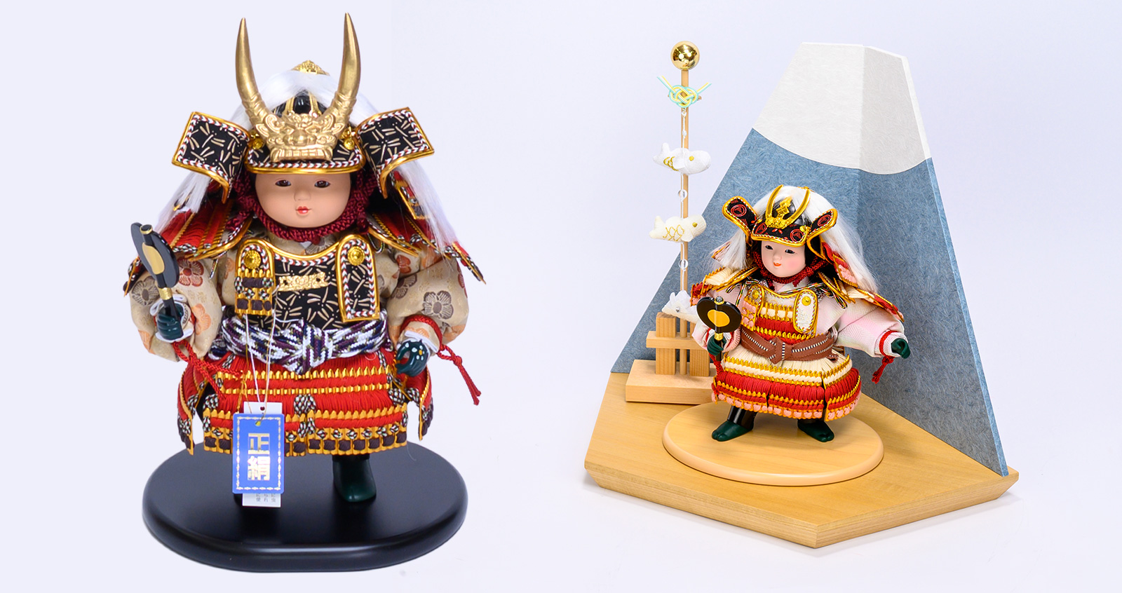 人形専門店「ピノキオ翠童人形」山梨県富士吉田市にある雛人形、五月人形、高砂人形 専門店五月人形写真1