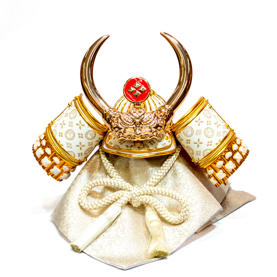 白甲州印伝富士山柄8号武田信玄兜麻の葉木目アクリルケース4写真