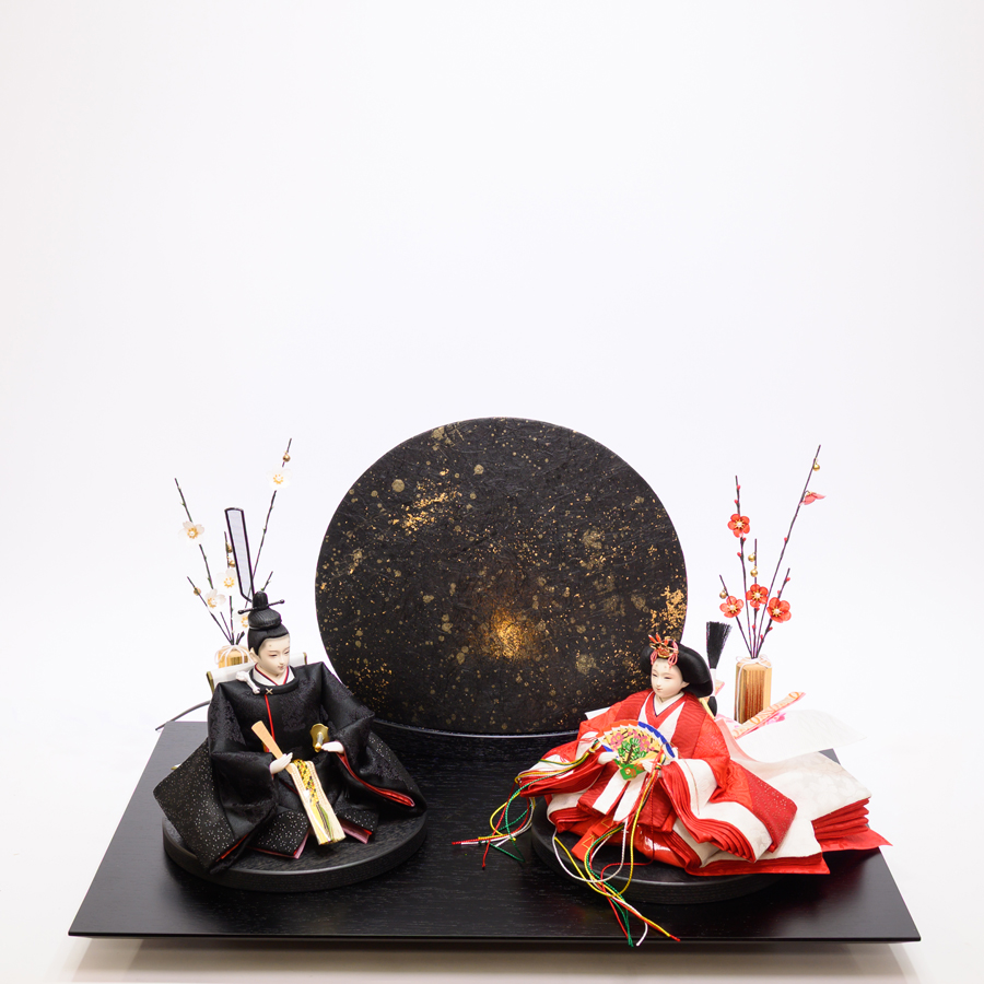 甲州印伝小桜柄切り替え衣装Black Edition55