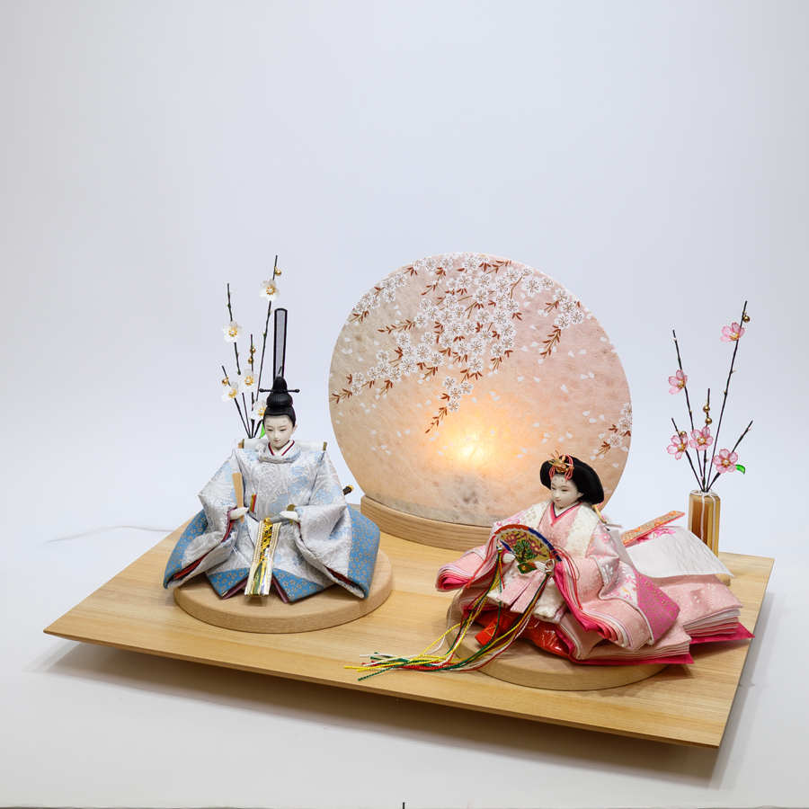 甲州印伝小桜柄切替衣装親王　White Edition 552写真