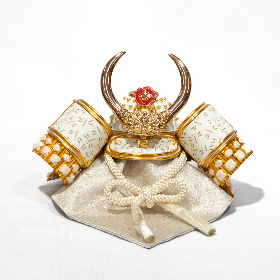 白甲州印伝蜻蛉柄5号武田信玄兜円形アクリルケースセットhuu3写真