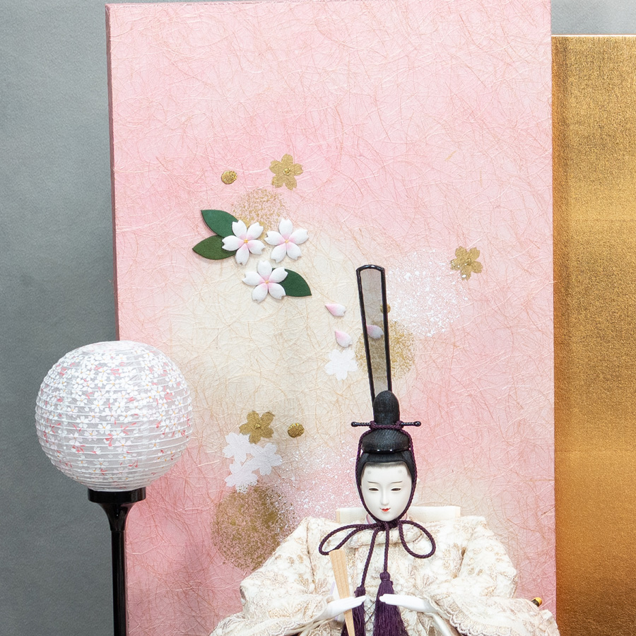 桜舞レース衣装親王　　　離宮飾り2写真