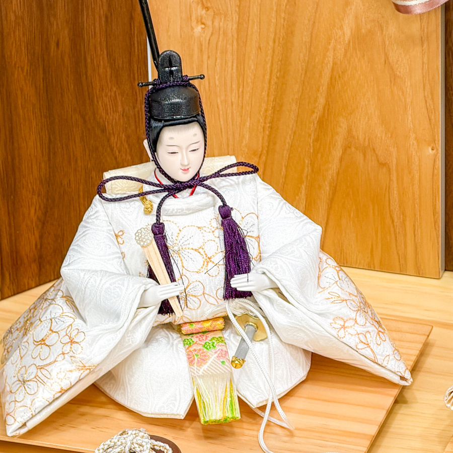ピッコロシリーズ５８cn親王飾りセット　fuwari3写真