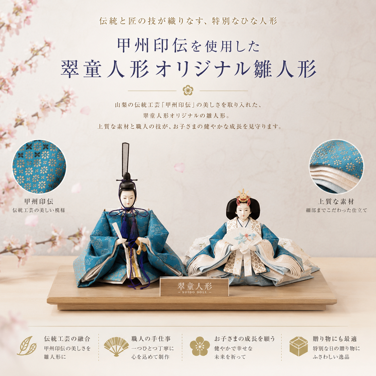 新作雛人形販売開始まで