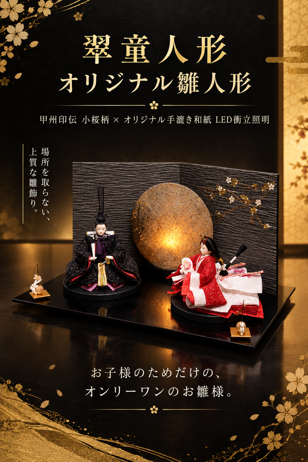 新作雛人形販売開始まで